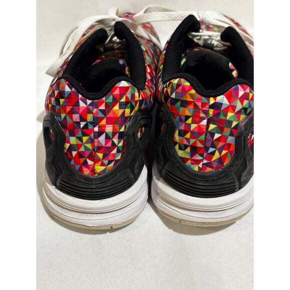 Size 12- adidas Mens ZX Flux Prism Colorful BrighGeometric unique Active Sports - Picture 4 of 9